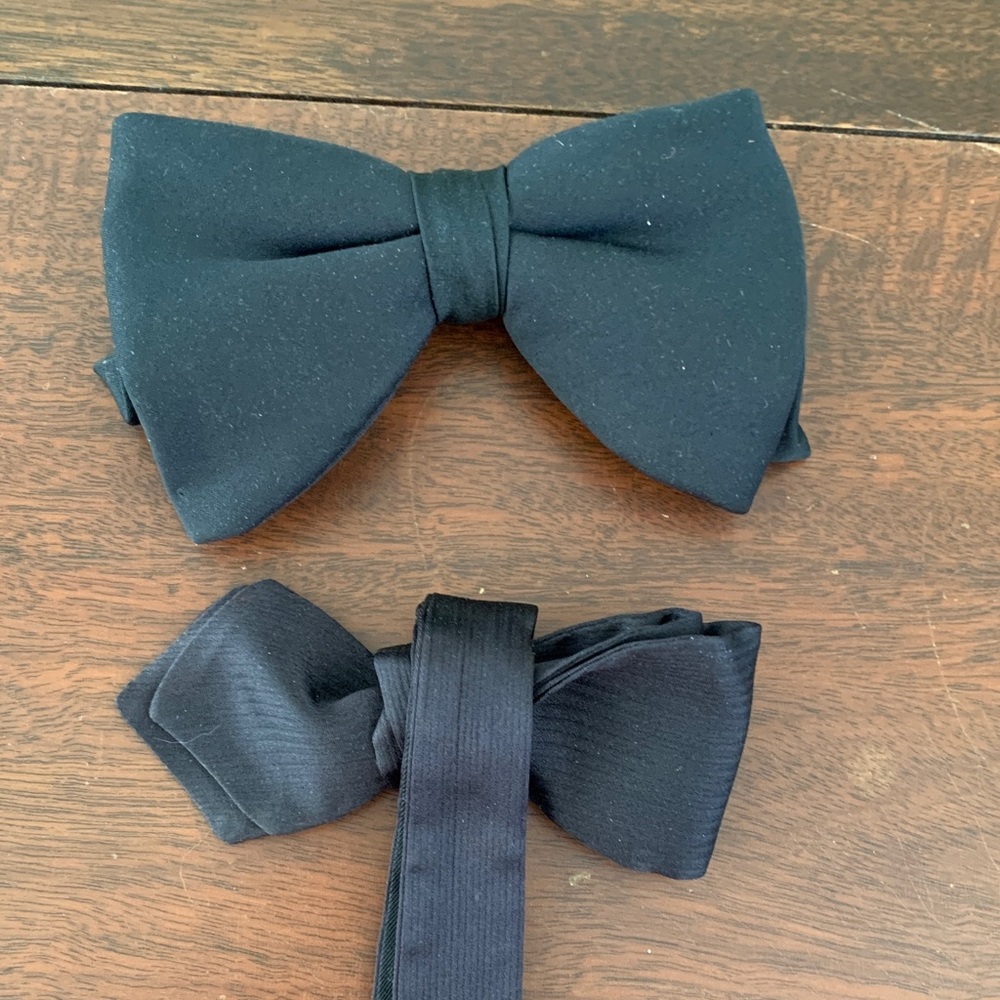 2 Vintage ties for a tuxedo